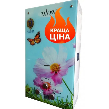 Колонка газовая ДИОН JSD 10, LCD дисплей ( бабочка )