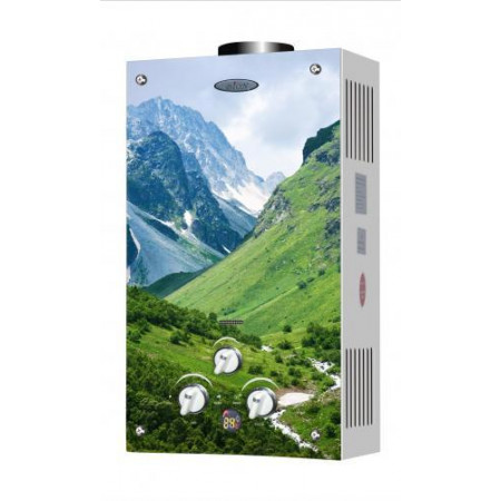 Колонка газовая ДИОН JSD 10, LCD дисплей ( горы )
