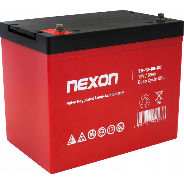 Источник бесперебойного питания Kemot PROsinus 500 (12V / 230V) + аккумулятор Nexon TN-12-80-GD (12V 80Ah)