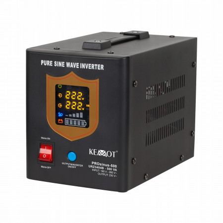 Источник бесперебойного питания Kemot PROsinus 500 (12V / 230V) + аккумулятор Nexon TN-12-80-GD (12V 80Ah)