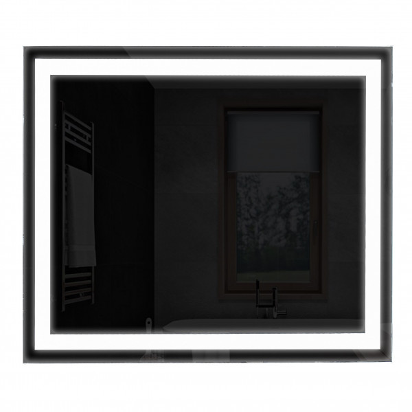 Дзеркало UNIO MRR-05 SQR-AA 1000 x 800 mm LED FL