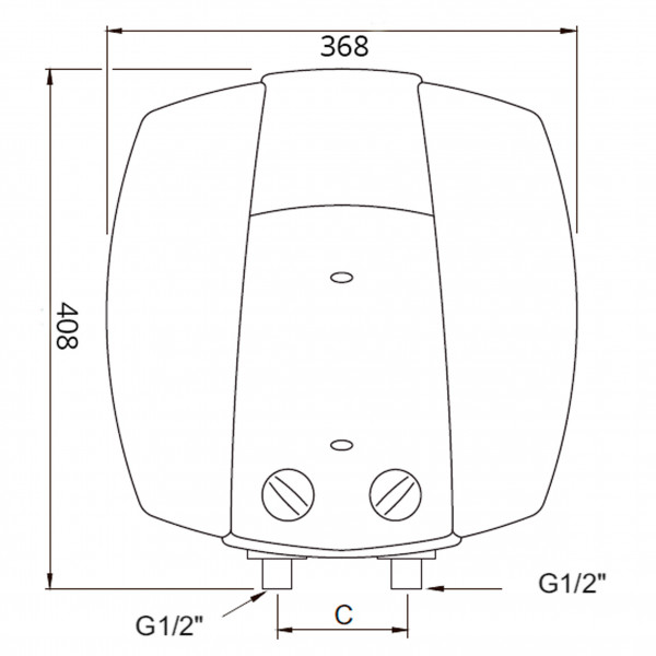 Водонагрівач Bosch Tronic 2000 TR 2000 15 B / 15л 1500W (над мийкою)