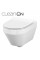 CET Cersanit В216 CREA CLEAN  ON OVAL підвісний з кришкою дюропласт ліфт SLIM PL