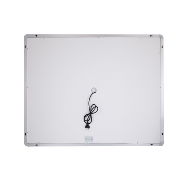 Зеркало Qtap Mideya (DC-F910) 1000х800 с LED-подсветкой Touch, с антизапотеванием, диммером, рег. яркости QT2078F910W