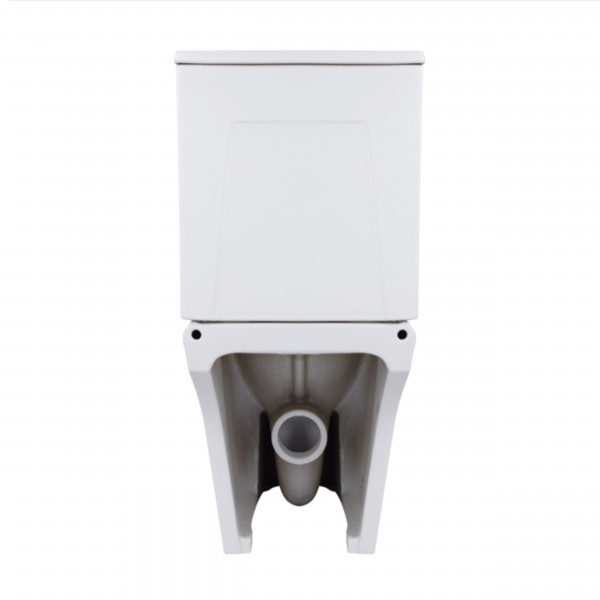 Унітаз-компакт Qtap Kalao безобідковий з сідінням Soft-close QT08221213AW
