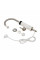 Проточний кран-водонагрівач кухонний для кухні Lidz Warm 059 LDWAR059WNK35878 White / Nickel