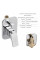 Комплект для душа Qtap Namesti Chrome: Смеситель QTNAM6225102NC + Лейки (QTRUC125CRM45954,QTHLA107CRM45784) + Шланг QTHADPVC200C + QTCRMBH130