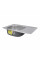 Кухонна мийка Lidz 6642 0,8 мм Satin (LIDZ664208SAT)