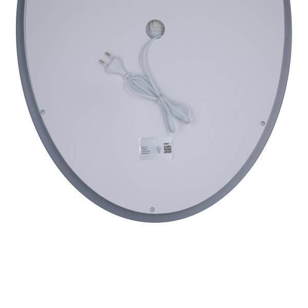 Зеркало Lidz Vida 700х500 с LED-подсветкой Touch, с антизапотеванием, с диммером, рег. яркости LD78LF5070