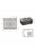 Мийка для кухні інтегрована Lidz Handmade H6050 (LDH6050BRU35371) Brushed Steel 3,0/1,0 мм