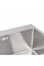 Мийка для кухні з двома чашами інтегрована Lidz Handmade H7843 (LDH7843BRU35387) Brushed Steel 3,0/1,0 мм