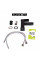 Смеситель для раковины Lidz Kubis 001F (k35) LDKUB001FBLA43376 Black