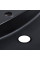 Раковина-чаша Qtap Scorpio 600х400х120 Matt black QT142203MBMBN