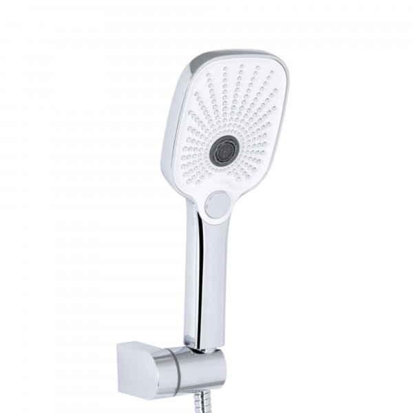 Змішувач для ванни Qtap Tern (c душевым гарнитуром) QTTER259CRM47586 Chrome