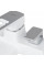 Змішувач для ванни Lidz Wawel 006 (з душовим гарнітуром) (k35) LDWAW006WHI45398 White