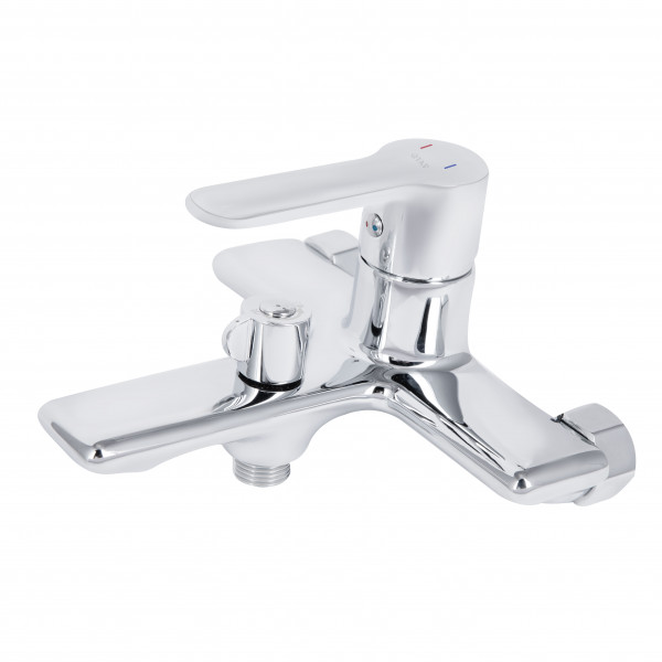 Змішувач для ванни Qtap Taurus (з душовим гарнітуром) QTTAU259CRM45661 Chrome