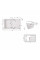 Кухонна мийка Lidz 790x495/230 WHI-01 (LIDZWHI01790495230)