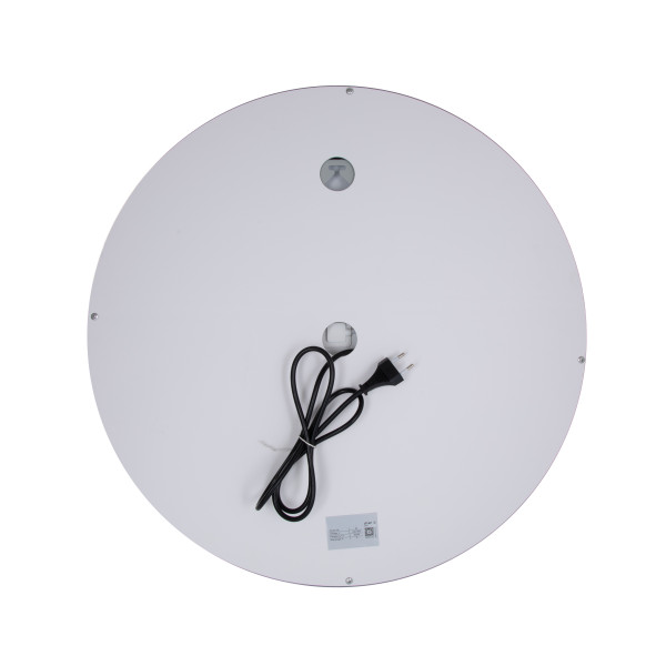 Дзеркало Qtap Mideya (DC-F803) R600 з LED-підсвічуванням Touch, з антизапотіванням, димером, рег. яскравості QT2078F803W