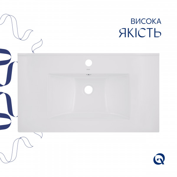 Раковина Qtap Albatross  820х460х180 White QT01113080CW1