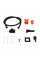 Набор для гігієнічного душу Qtap Inspai-Varius прямокутний QT259710842859NB Black Matt