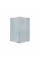 Lidz Wawel SC80x80.SAT.LOW.FR Душова кабіна квадратна, скло Frost 4 мм + Lidz Душовий піддон KAPIELKA ST80x80х14