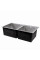 Мийка для кухні з двома чашами інтегрована Lidz Handmade H7843 (LDH7843BRU35387) Brushed Steel 3,0/1,0 мм