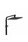 Душевая система для кабины Qtap Capricorn на три потребителя (с изливом) 53103KNB Black Matt