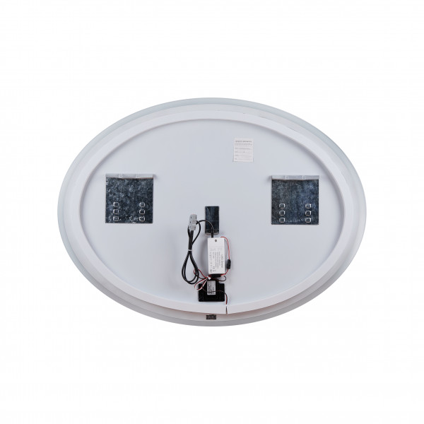 Дзеркало Qtap Virgo 780х580 з LED-підсвічуванням Touch, димер, рег. яскравості QT18783502W