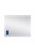 Зеркало Qtap Mideya (DC-F910) 1000х800 с LED-подсветкой Touch, с антизапотеванием, диммером, рег. яркости QT2078F910W
