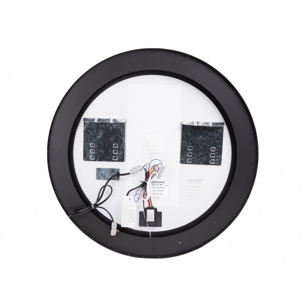 Зеркало Qtap Robin R600 с LED-подсветкой Touch, с антизапотеванием, с диммером, рег. темп. цвета (3000-6500K) QT13786501B