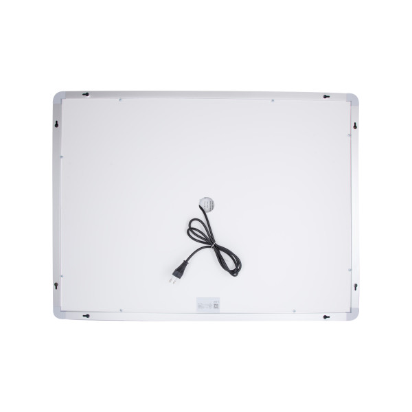 Дзеркало Qtap Mideya (DC-F908) 800х600 з LED-підсвічуванням Touch, з димером, рег. яскравості QT2078F908W