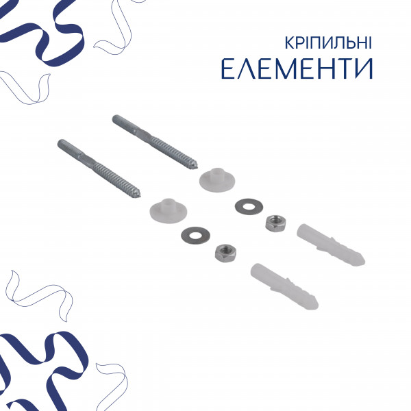 Комплект Qtap Nando LT: Раковина підвісна прамокутна 500х420х130 мм Matt Black + Донний клапан PU03O