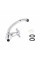 Монокран для кухні Lidz Lamb 269F1 LDLAM269F1CRM44976 Chrome