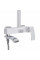 Душова система універсальна Qtap Swan Cascada на три споживача (з виливом) QTSWA111CRW45570 Chrome/White