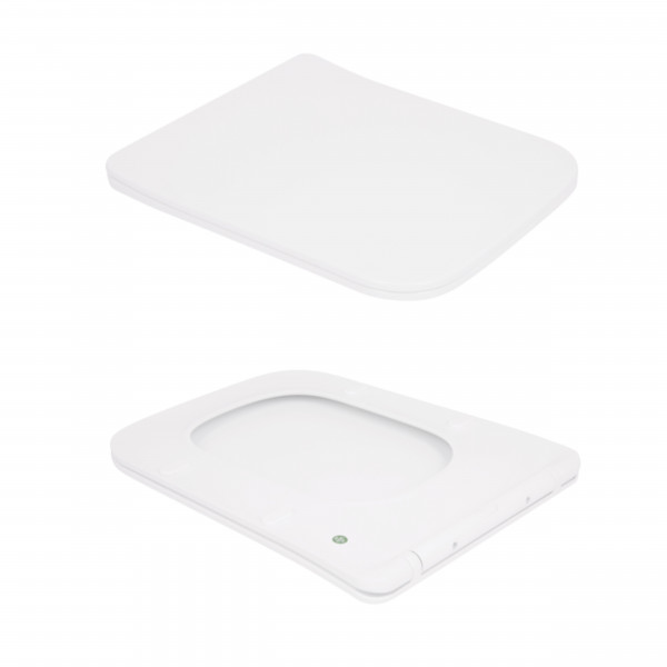 Унітаз-компакт Qtap Kalao безобідковий з сідінням Soft-close QT08221213AW