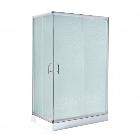 Душевая кабина Lidz Wawel SC120x80.SAT.LOW.FR, стекло Frost 5 мм + Lidz Душевой поддон KAPIELKA ST120x80х14