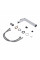 Змішувач для раковини Qtap Presto високий QTPRE269CRW45577 Chrome/White