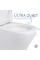 Унітаз підлоговий Qtap Virgo Ultra Quiet безобідковий з сидінням Soft-close WHITE QT18226092AW