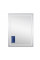 Зеркало Qtap Mideya (DC-F937) 600х800 с LED-подсветкой Touch, с антизапотеванием, диммером, рег. яркости QT2078F937W