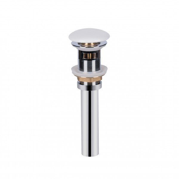 Раковина Qtap Leo 590x400x170 White з донним клапаном QT11114028W