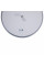 Зеркало Lidz Aria R600 с LED-подсветкой Touch, с антизапотеванием, с диммером, рег. яркости LD78LR600