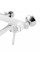 Душова система універсальна Qtap Grand на три споживача (з виливом) QTGRAWCR1004 Chrome/White