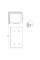 Душова перегородка Qtap Walk-In Standard CRM2011.C8 110х200 см, скло Clear 8 мм, покриття CalcLess