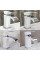 Смеситель для раковины Qtap Swan Cascada QTSWA270CRW45568 Chrome/White