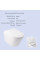 Готове рішення Qtap для ванної кімнати: підвісний унітаз Swan Rimless 520х360х320 + комплект інсталяції Nest 4 в 1 (лінійна клавіша White)