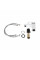 Смеситель для раковины Lidz Wawel 001 (k35) LDWAW001WHI45397 White