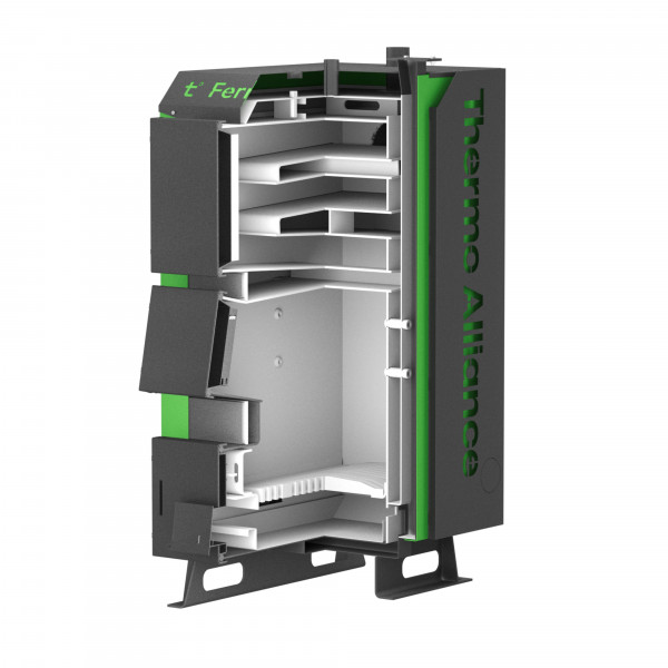 Котел твердопаливний сталевий Thermo Alliance Ferrum Plus V 5.0 FSF+ 16