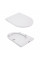 Унітаз підлоговий Qtap Jay Ultra Quiet з сидінням Soft-close 640x360x835 мм QT07222175TW White