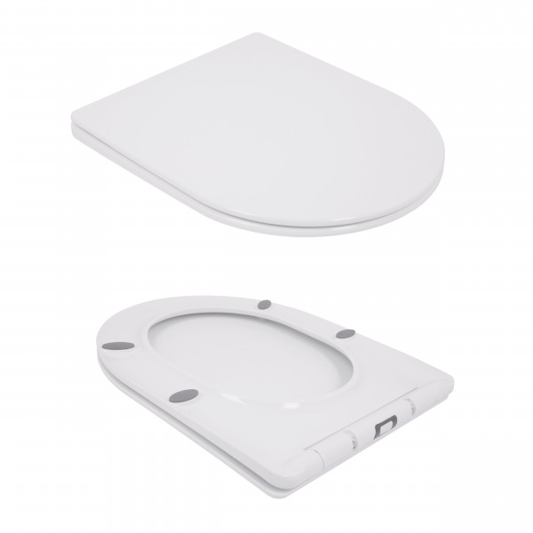 Унітаз підлоговий Qtap Jay Ultra Quiet з сидінням Soft-close 640x360x835 мм QT07222175TW White