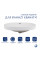 Комплект Qtap Leo: Раковина врізна овальна 590x400x170 мм White + Донний клапан PU02O